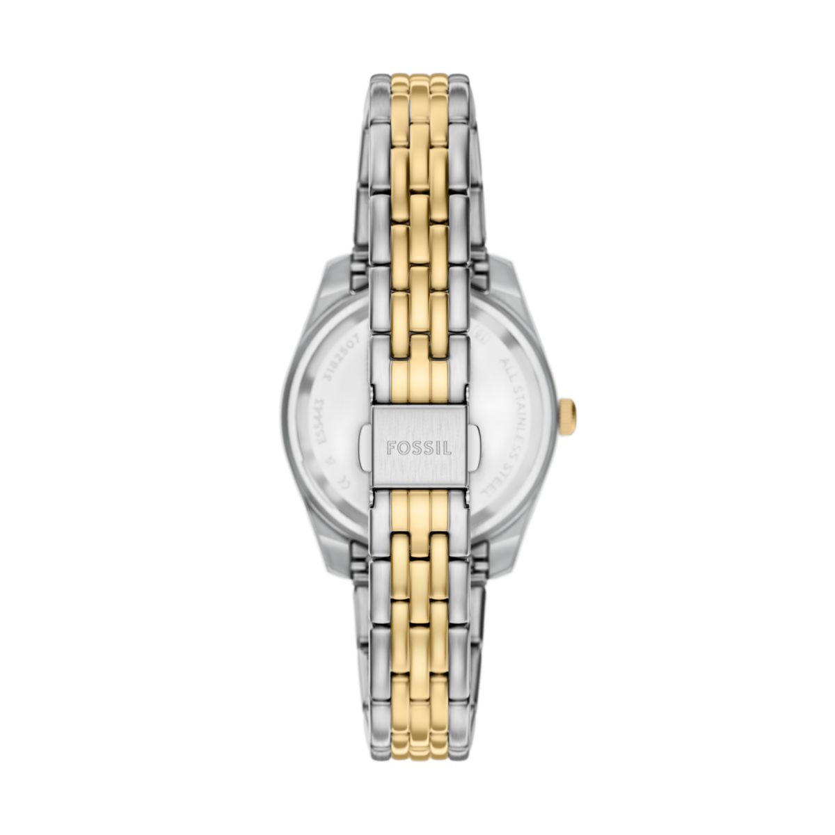 Fossil Scarlette Blue Dial Two-Tone Stainless Steel Strap Women's Watch ES5443 - view 2