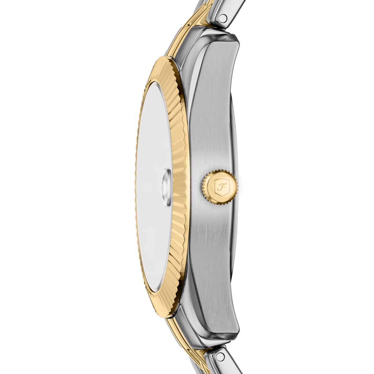 Fossil Scarlette Blue Dial Two-Tone Stainless Steel Strap Women's Watch ES5443 - view 3