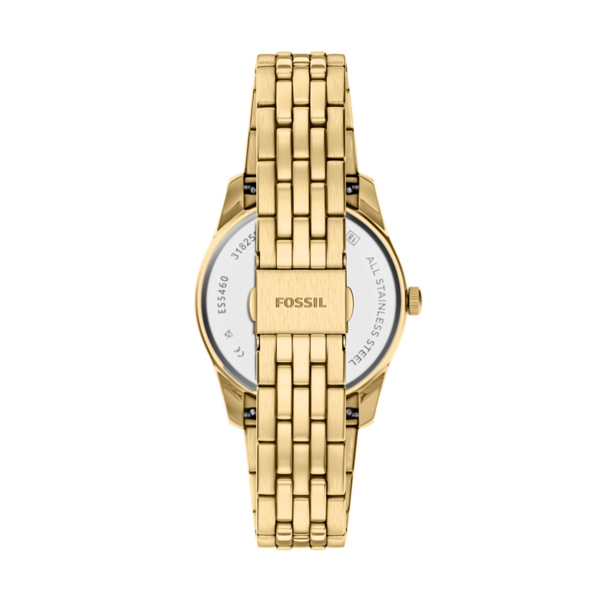 Fossil Scarlette Green Dial Gold-Tone Stainless Steel Strap Women's Watch ES5460 - view 2
