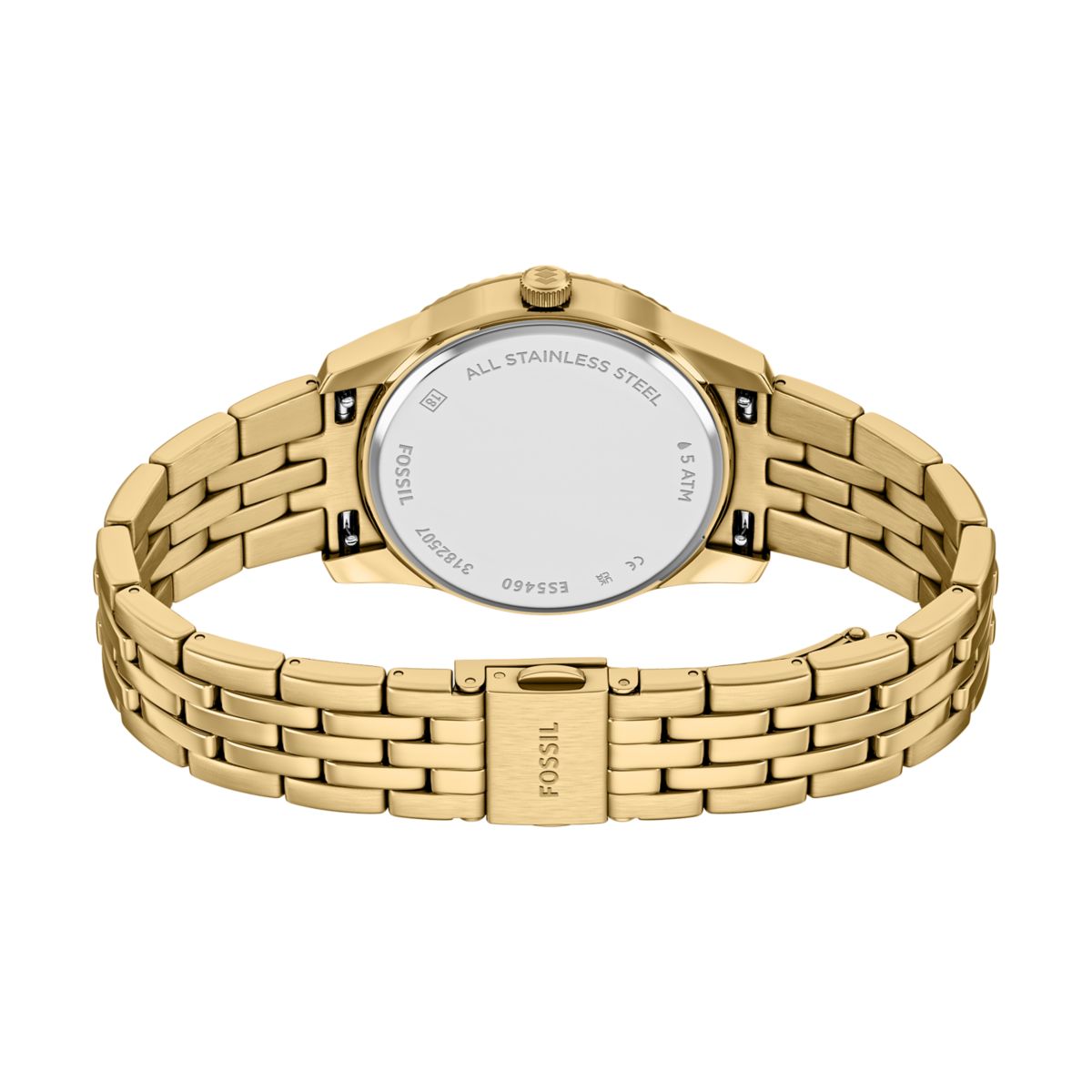 Fossil Scarlette Green Dial Gold-Tone Stainless Steel Strap Women's Watch ES5460 - view 5