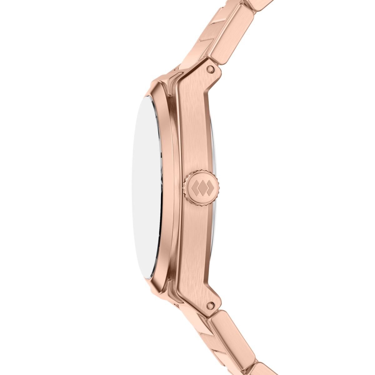 Fossil Everett Rose Gold Dial Rose Gold-Tone Stainless Steel Strap Women's Watch ES5491 - view 3