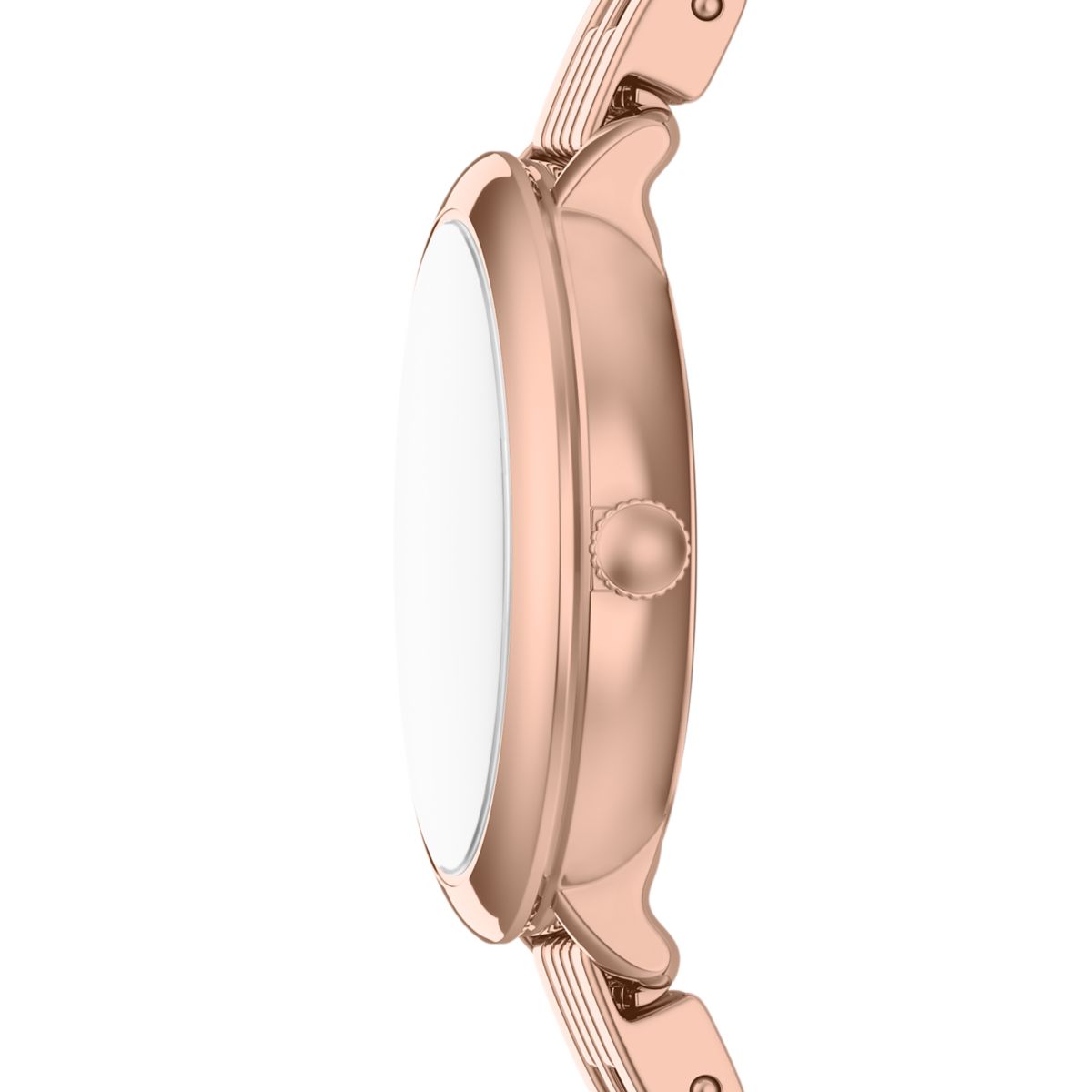 Fossil Heidi White Mother-of-Pearl Dial Rose Gold-Tone Stainless Steel Strap Women's Watch ES5502 - view 3