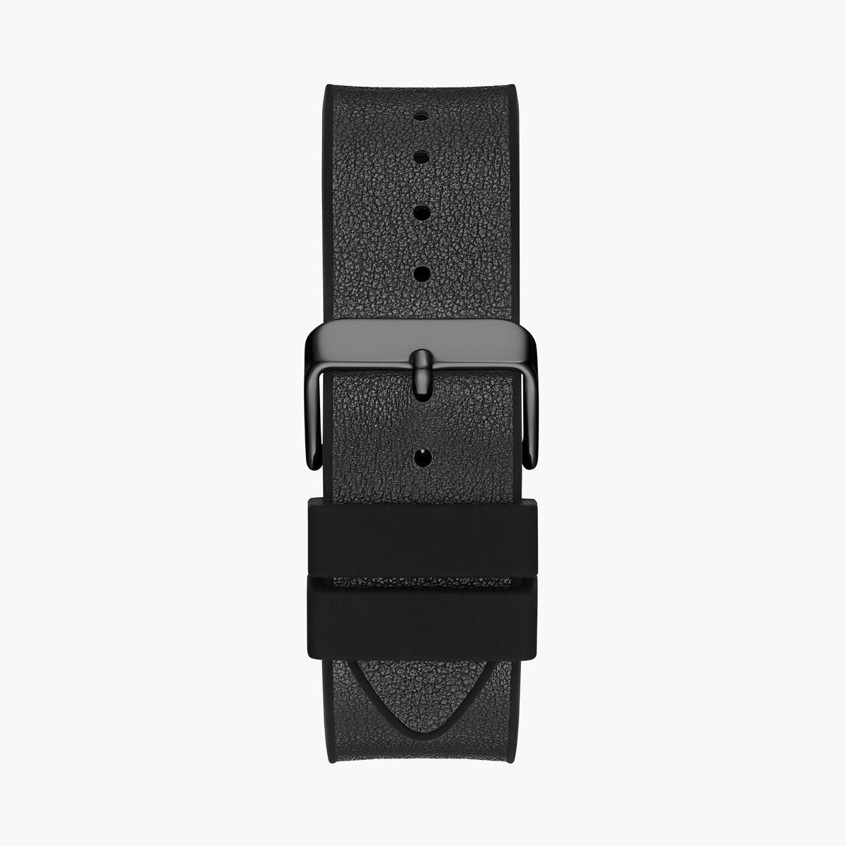 Guess Tonneau Black Dial Black Leather Strap Men's Watch GW0386G1 - view 6