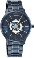 Sonata Unveil Blue Skeleton Dial Blue Stainless Steel Strap Men's Watch 7140QM02 - view 1