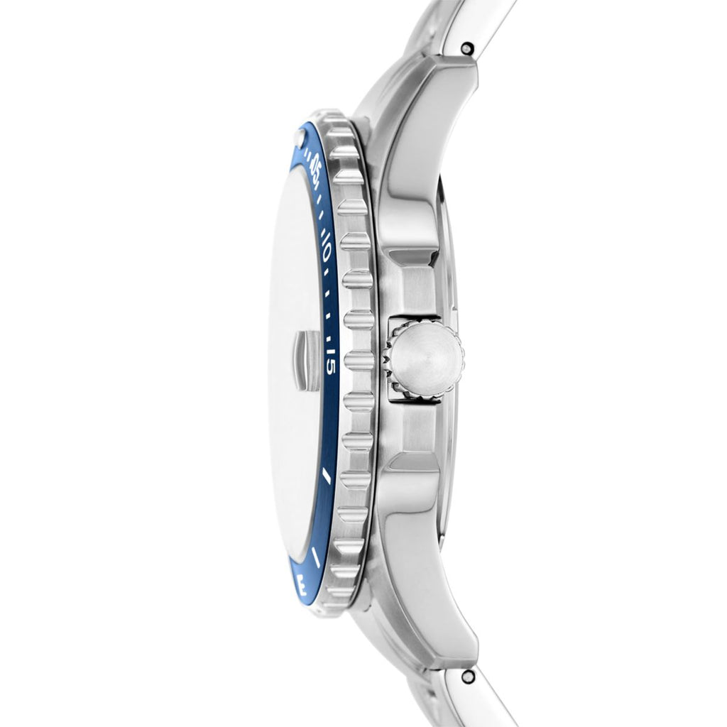 Fossil Blue Dive Blue Dial Stainless Steel Strap Men's Watch FS6029 - view 3