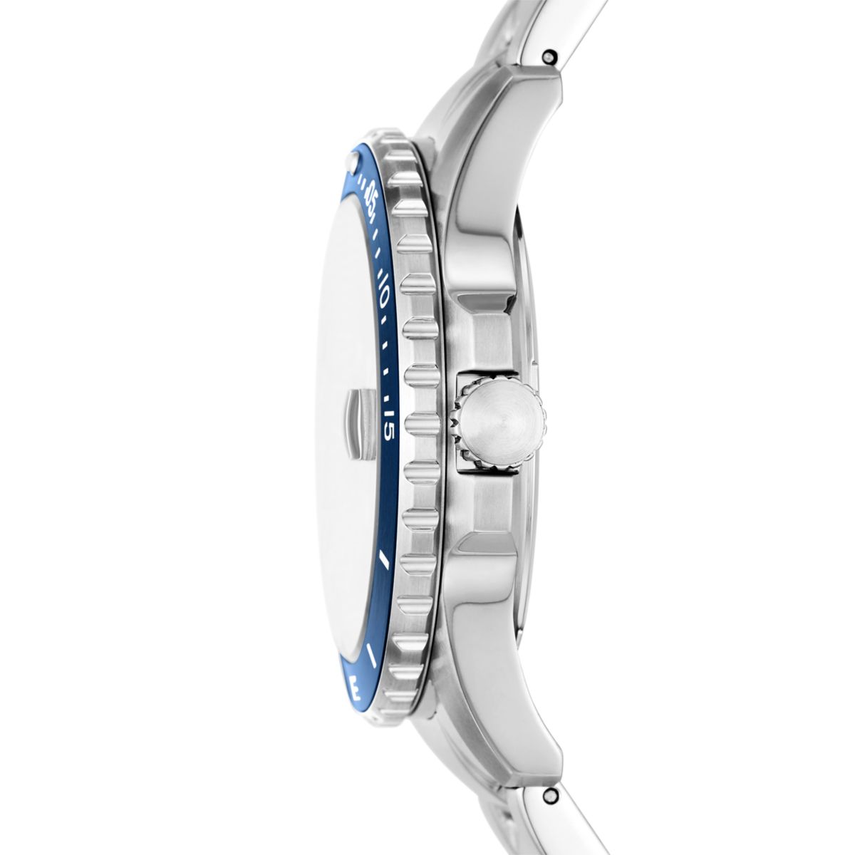 Fossil Blue Dive Blue Dial Stainless Steel Strap Men's Watch FS6029 - view 3