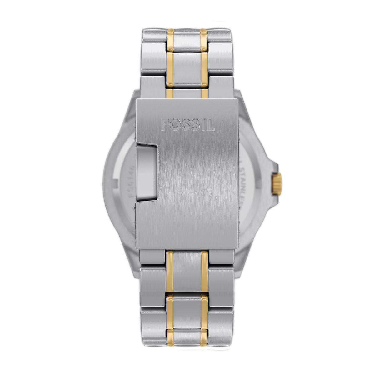 Fossil Garrett Multifunction Blue Dial Two-Tone Stainless Steel Strap Men's Watch FS6146 - view 2