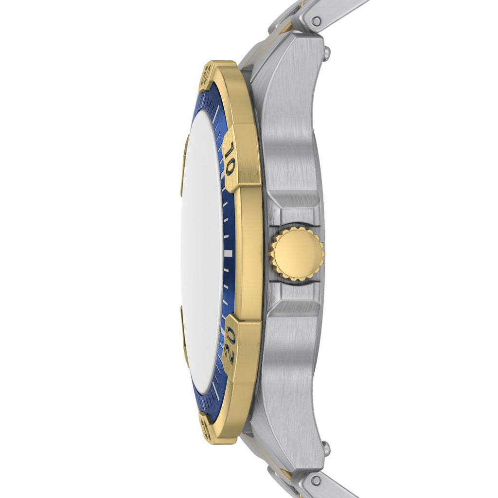 Fossil Garrett Multifunction Blue Dial Two-Tone Stainless Steel Strap Men's Watch FS6146 - view 3