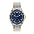 Fossil Garrett Multifunction Blue Dial Two-Tone Stainless Steel Strap Men's Watch FS6146 - view 1