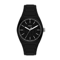 Fossil Everett Black Dial Black Silicone Strap Men's Watch FS6175 - view 1