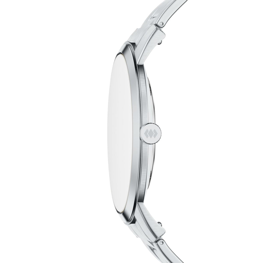 Fossil Minimalist Blue Dial Stainless Steel Strap Men's Watch FS6180 - view 3