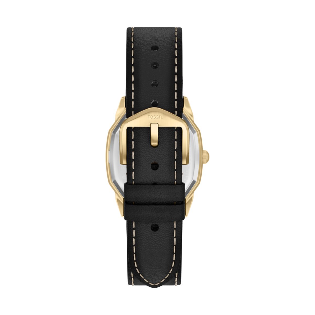 Fossil Harlow Cream Dial Black Leather Strap Kids' Watch FS6215 - view 2
