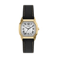 Fossil Harlow Cream Dial Black Leather Strap Kids' Watch FS6215 - view 1