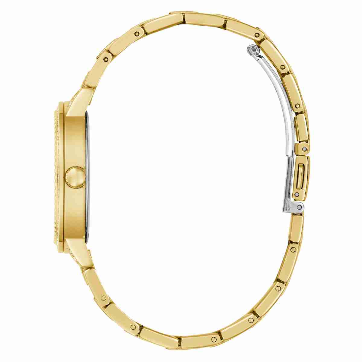 Guess G Lace Champagne Dial Gold-Tone Stainless Steel Strap Women's Watch GW0944L2 - view 2