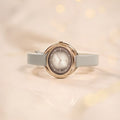 Fastrack Vyb Halo Beige Dial Beige Leather Strap Women's Watch FV60080WL01 - view 1