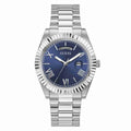 Guess Connoisseur Blue Dial Silver-Tone Stainless Steel Strap Men's Watch GW0265G7 - view 1