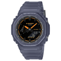 Casio G-Shock Black Dial Blue Transparent Resin Strap Men's Watch GA-2100K-2A - view 1