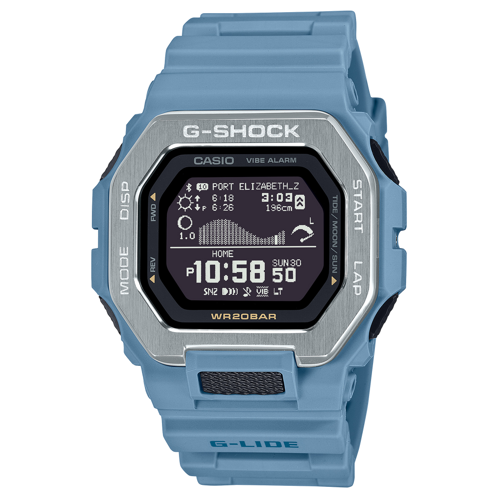 Casio G-Shock G-Lide Bluetooth Digital Bio-Based Resin Strap Unisex Watch GBX-100-2A – view 2
