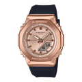 Casio G-Shock Rose Gold Dial Black Resin Strap Women's Watch GM-S2110PG-1A4 - view 1