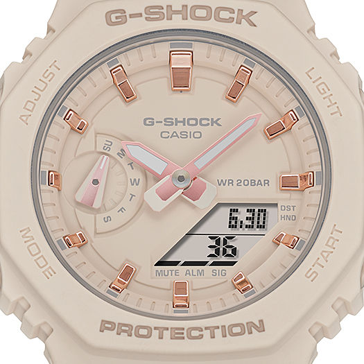 Casio G-Shock Pink Dial Resin Strap Women's Watch GMA-S2100-4A - view 3