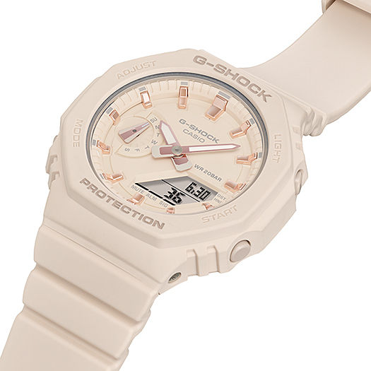 Casio G-Shock Pink Dial Resin Strap Women's Watch GMA-S2100-4A - view 4