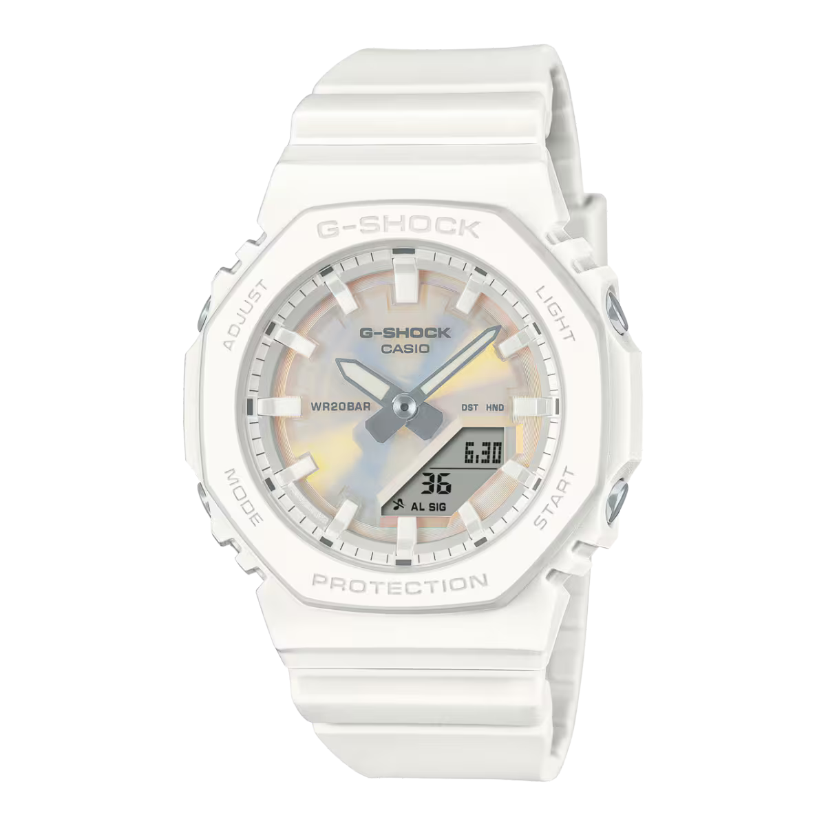 Casio G-Shock Polarized Colour Dial Bio-Based Resin Strap Women's Watch GMA-P2100PC-7A - view 1