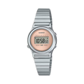 Casio Vintage Sun-Ray Dial Stainless Steel Strap Women's Digital Watch LA700WE-4A - view 1