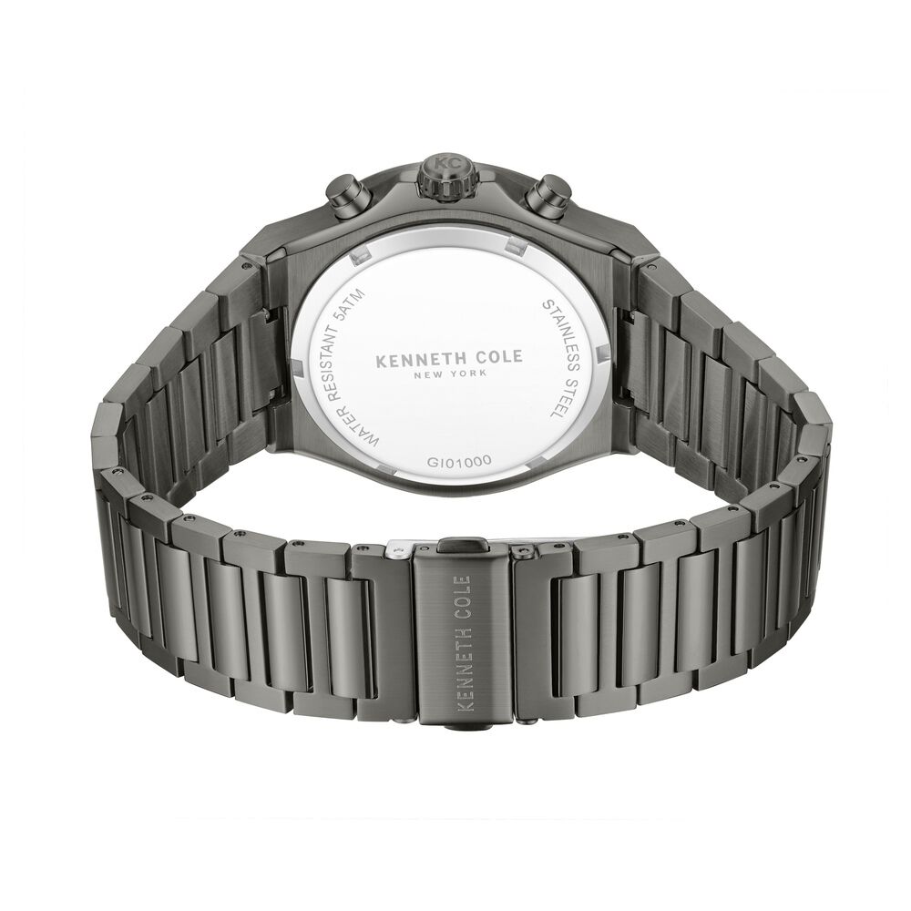 Kenneth Cole Grey Dial Grey Stainless Steel Strap Men's Watch KCWGI0100002MNW - view 5
