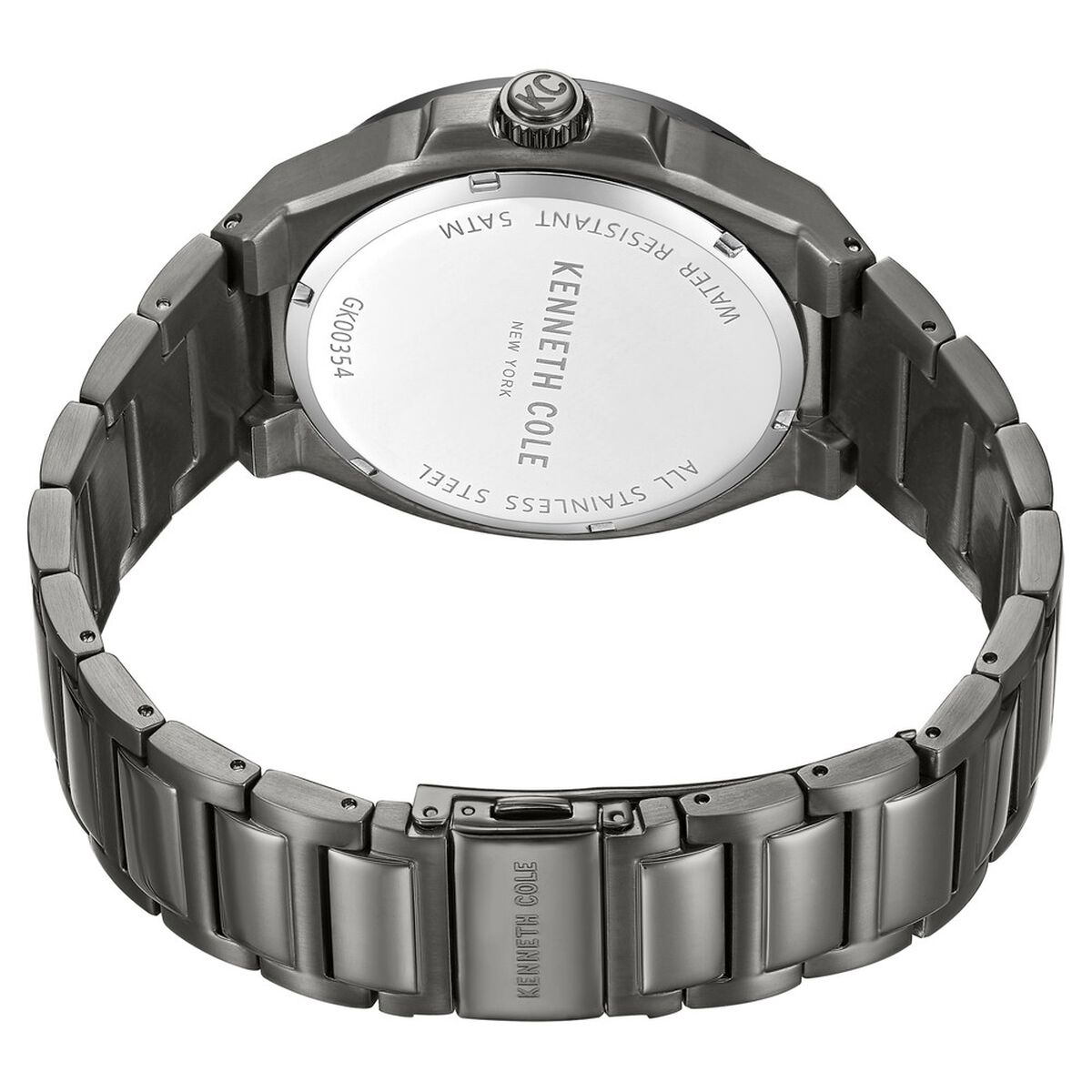 Kenneth Cole Brown Dial Grey Stainless Steel Strap Men's Watch KCWGK0035404MN - view 3