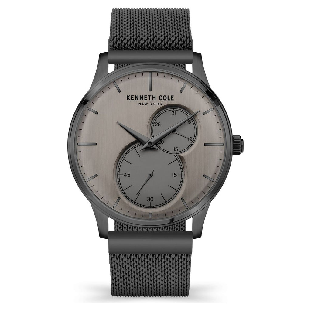 Kenneth Cole White Dial Grey Stainless Steel Strap Men's Watch KCWGK2125201MN - view 1