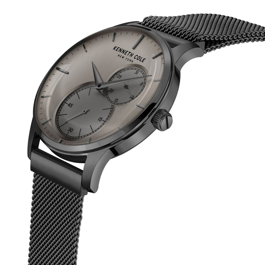 Kenneth Cole White Dial Grey Stainless Steel Strap Men's Watch KCWGK2125201MN - view 2