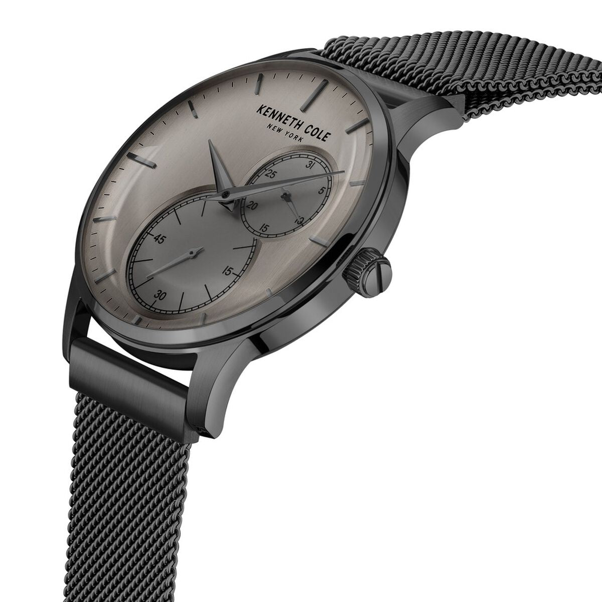 Kenneth Cole White Dial Grey Stainless Steel Strap Men's Watch KCWGK2125201MN - view 2