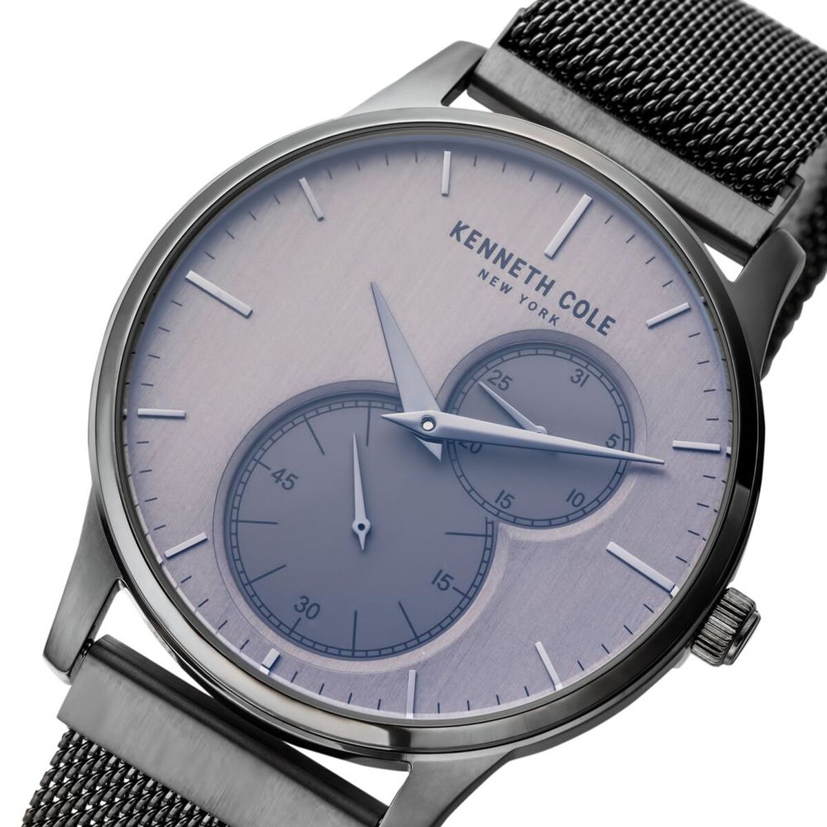 Kenneth Cole White Dial Grey Stainless Steel Strap Men's Watch KCWGK2125201MN - view 4