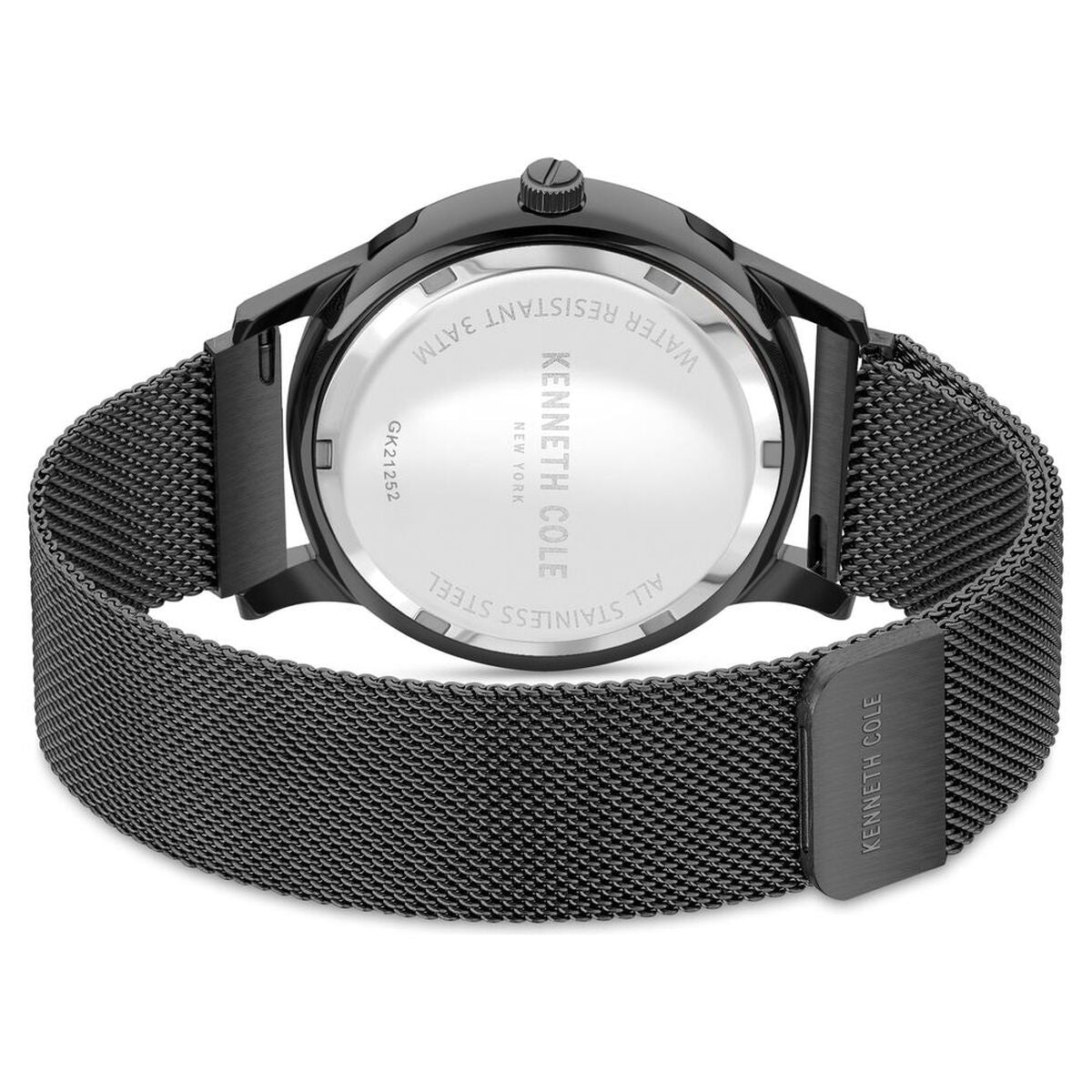 Kenneth Cole White Dial Grey Stainless Steel Strap Men's Watch KCWGK2125201MN - view 5