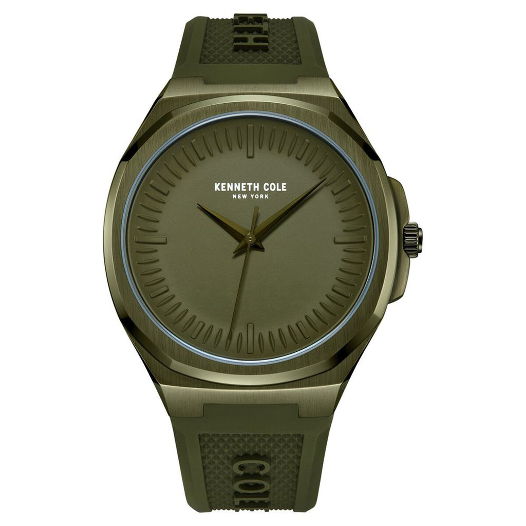 Kenneth Cole Green Dial Green Silicone Strap Men's Watch KCWGM0020803MN - view 1