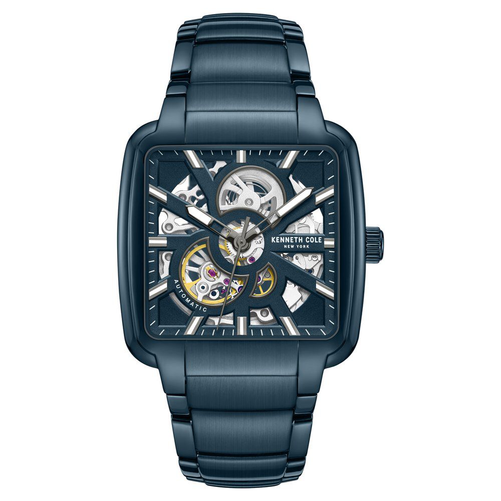 Kenneth Cole Blue Dial Blue Stainless Steel Strap Men's Watch KCWGY0046502MN - view 1