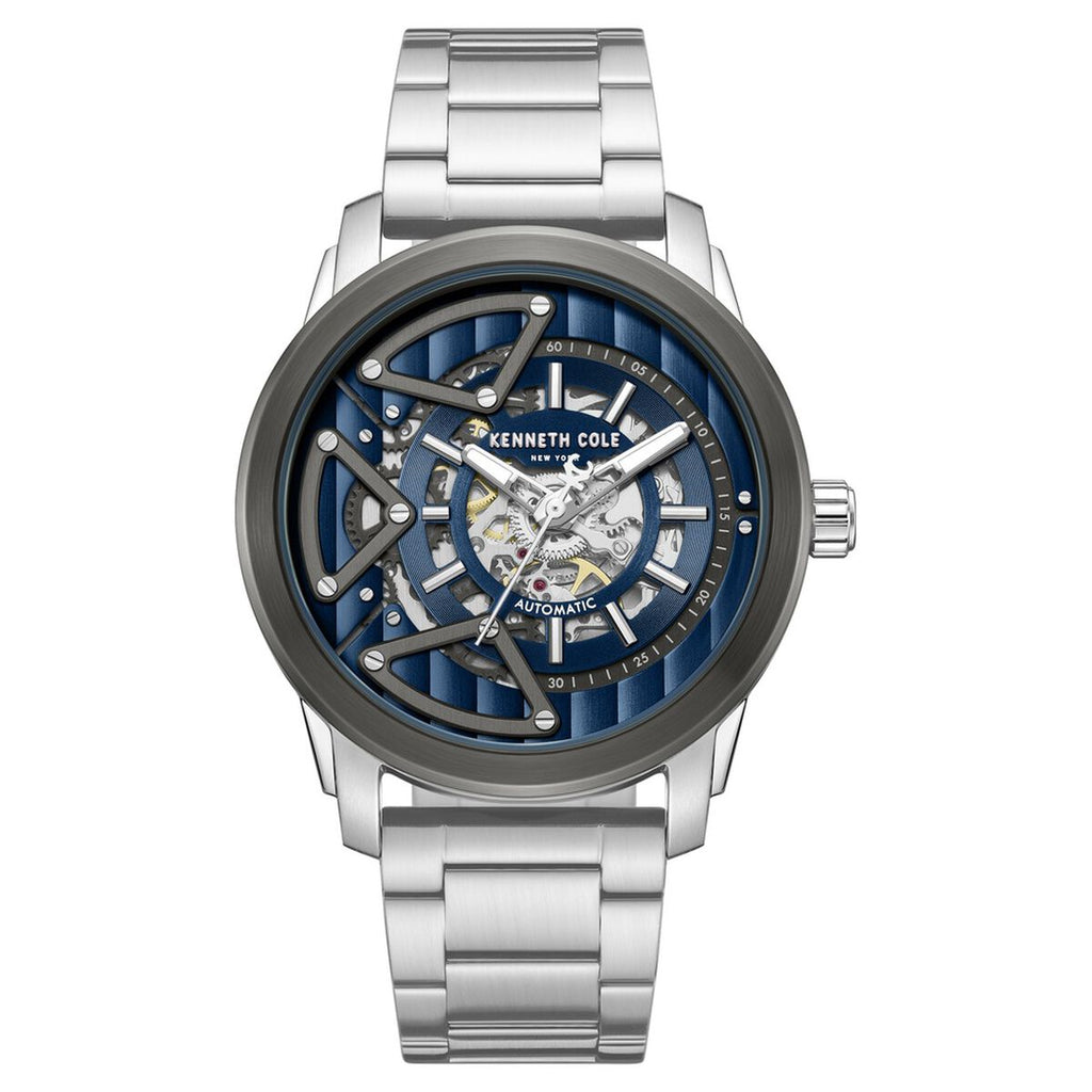 Kenneth Cole Blue Dial Silver Stainless Steel Strap Men's Watch KCWGY0064903MN - view 1