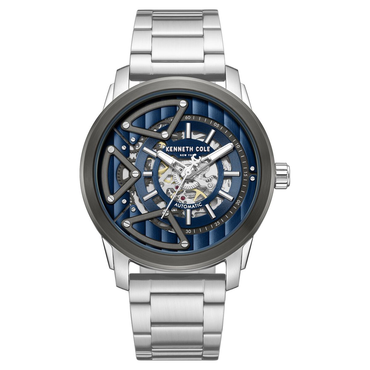 Kenneth Cole Blue Dial Silver Stainless Steel Strap Men's Watch KCWGY0064903MN - view 1