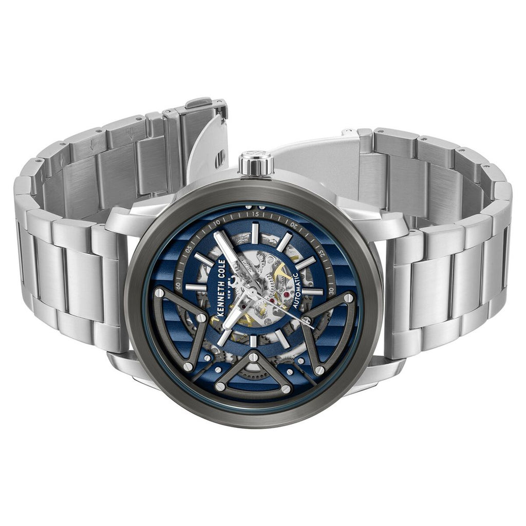 Kenneth Cole Blue Dial Silver Stainless Steel Strap Men's Watch KCWGY0064903MN - view 3