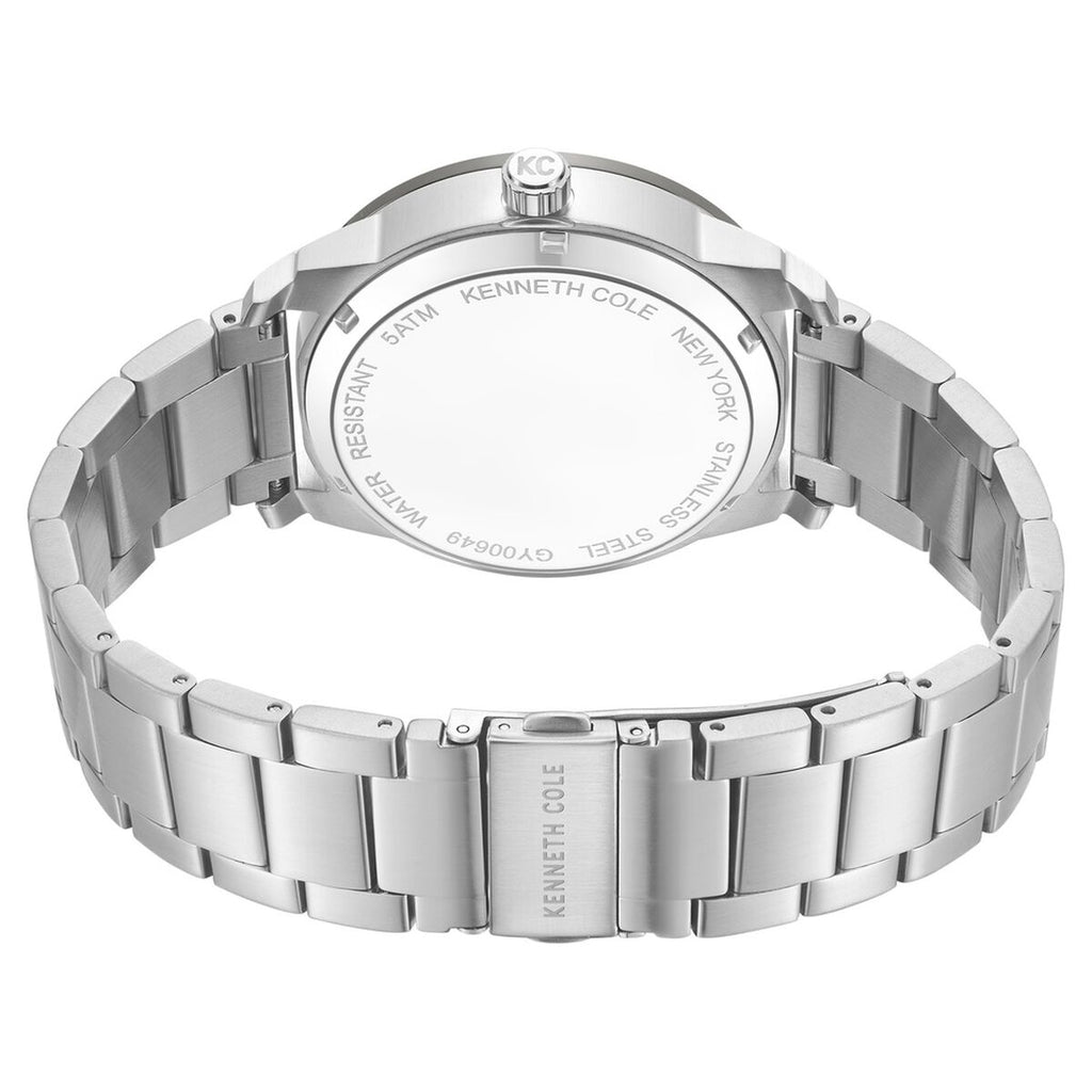 Kenneth Cole Blue Dial Silver Stainless Steel Strap Men's Watch KCWGY0064903MN - view 5