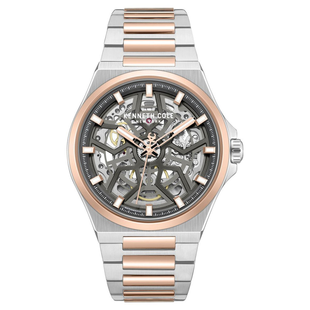 Kenneth Cole Grey Dial Two Tone Stainless Steel Strap Men's Watch KCWGY0065302MN - view 1