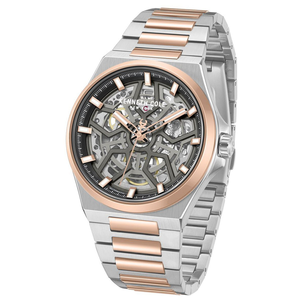 Kenneth Cole Grey Dial Two Tone Stainless Steel Strap Men's Watch KCWGY0065302MN - view 2