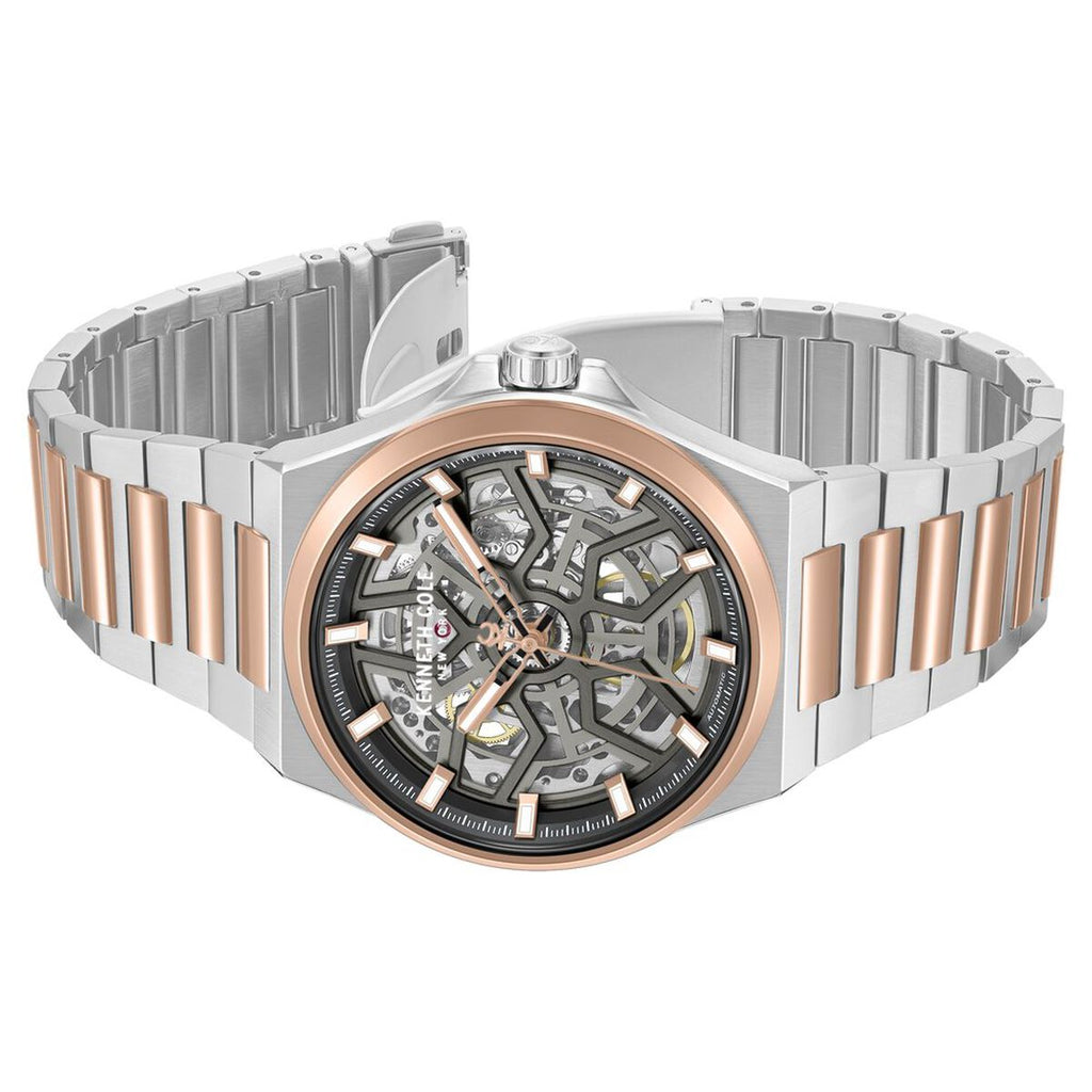 Kenneth Cole Grey Dial Two Tone Stainless Steel Strap Men's Watch KCWGY0065302MN - view 3