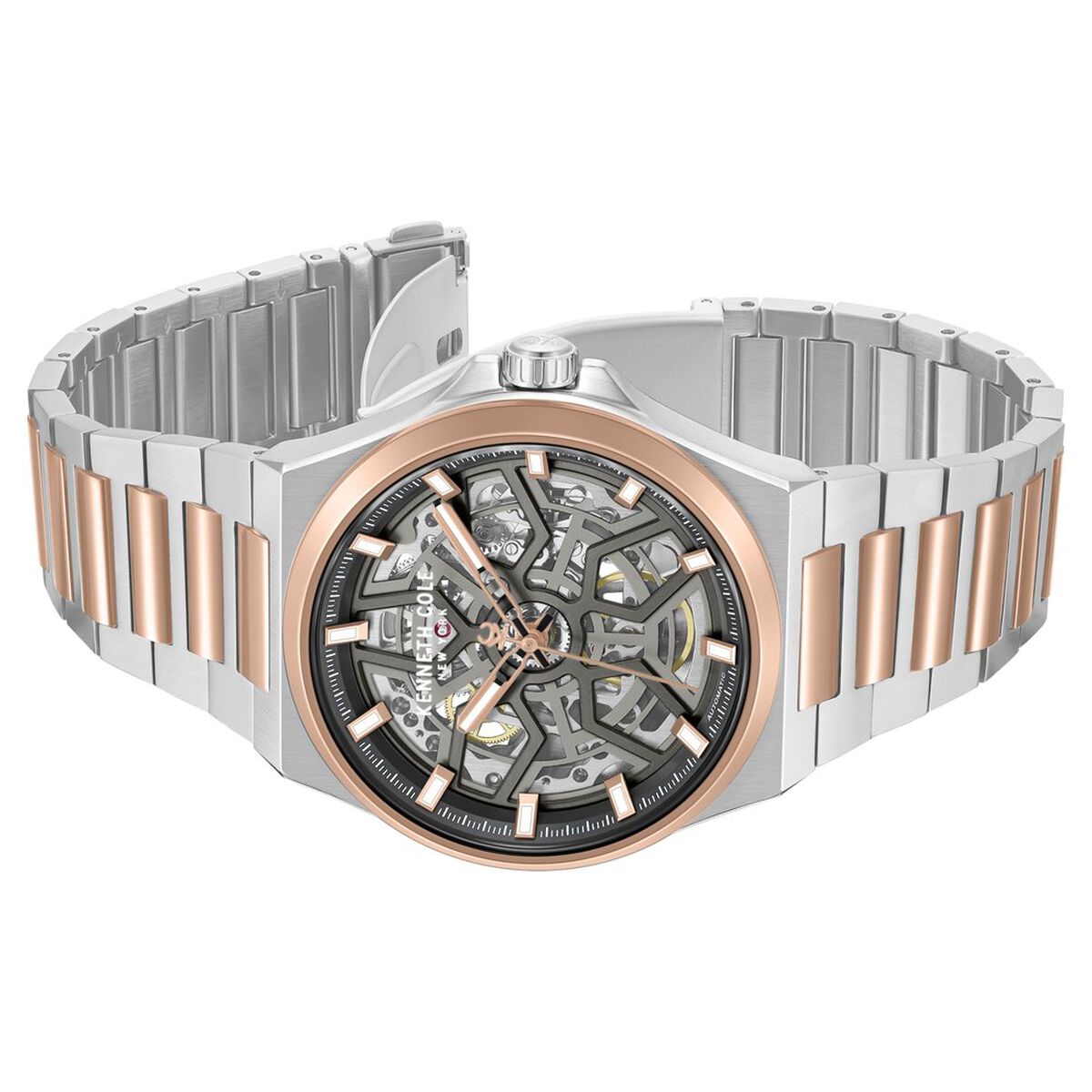 Kenneth Cole Grey Dial Two Tone Stainless Steel Strap Men's Watch KCWGY0065302MN - view 3