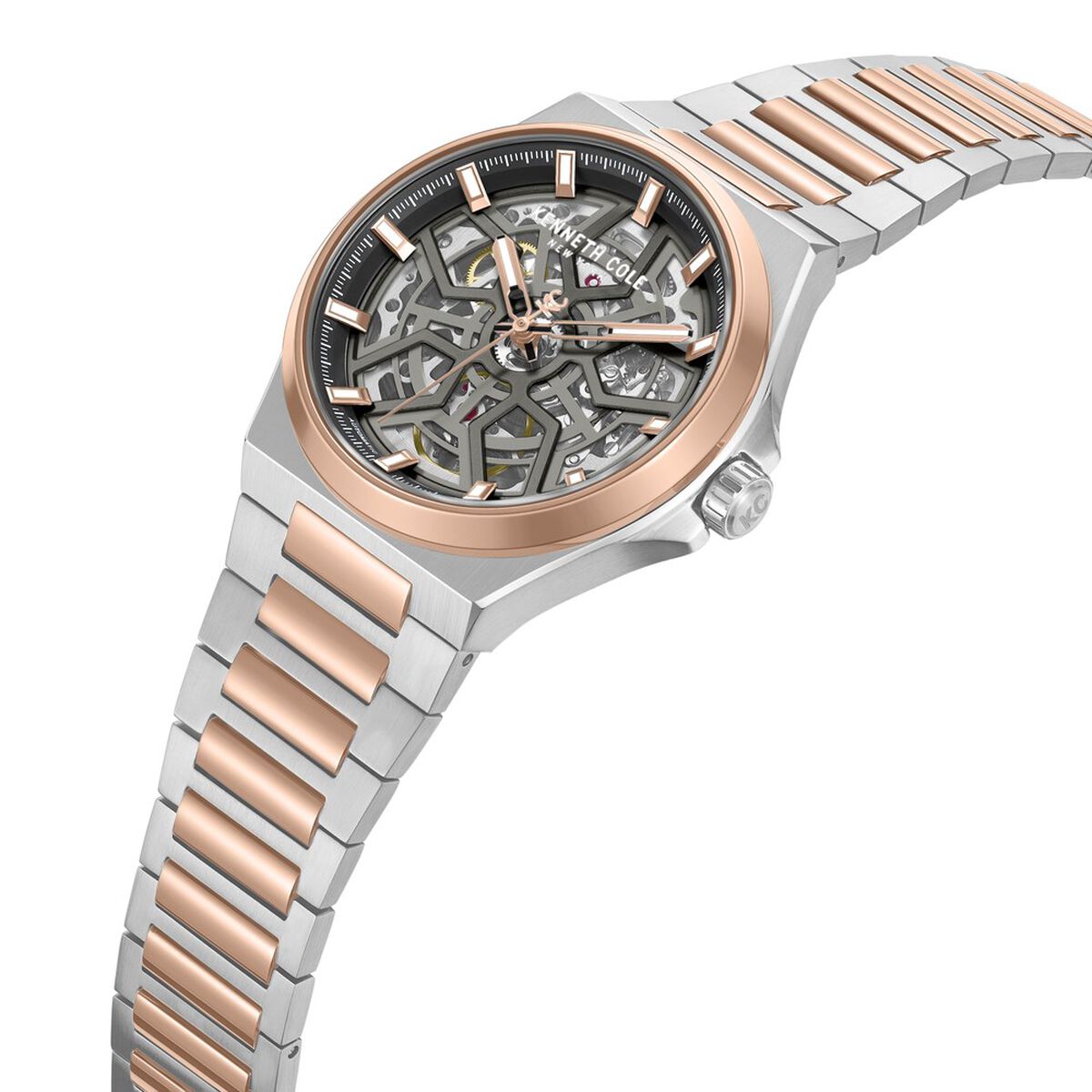 Kenneth Cole Grey Dial Two Tone Stainless Steel Strap Men's Watch KCWGY0065302MN - view 4