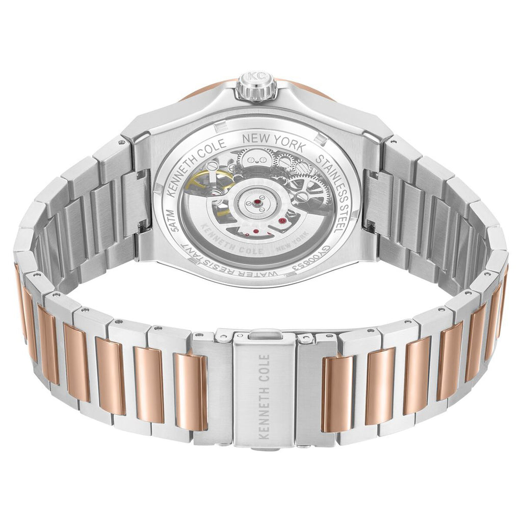 Kenneth Cole Grey Dial Two Tone Stainless Steel Strap Men's Watch KCWGY0065302MN - view 5