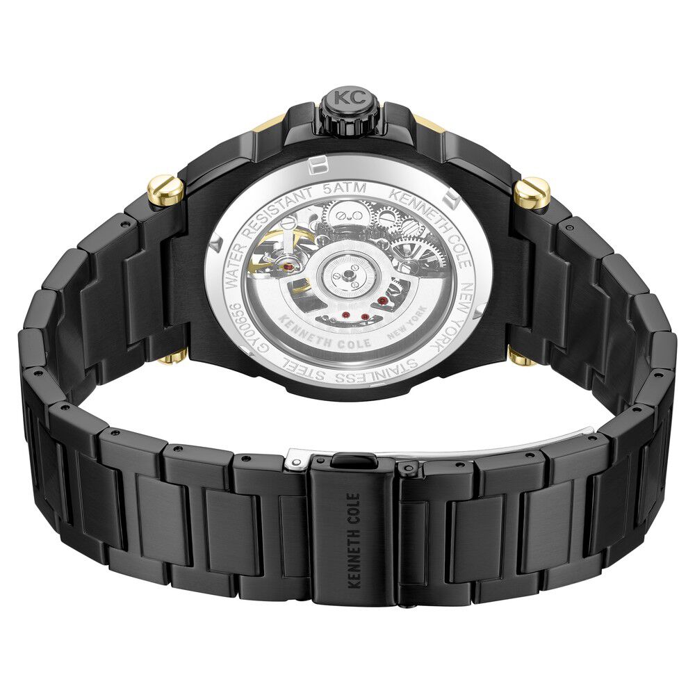 Kenneth Cole Black Dial Black Stainless Steel Strap Men's Watch KCWGY0065606MNW - view 4