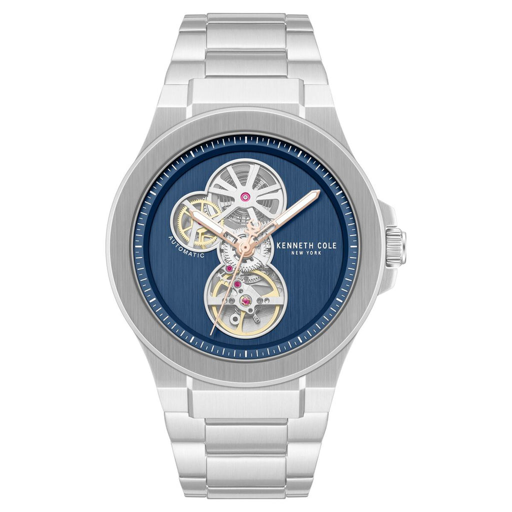 Kenneth Cole Blue Dial Silver Stainless Steel Strap Men's Watch KCWGY0098804MNW - view 1