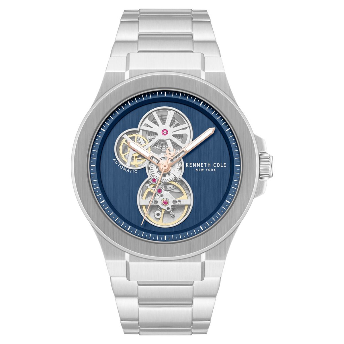 Kenneth Cole Blue Dial Silver Stainless Steel Strap Men's Watch KCWGY0098804MNW - view 1