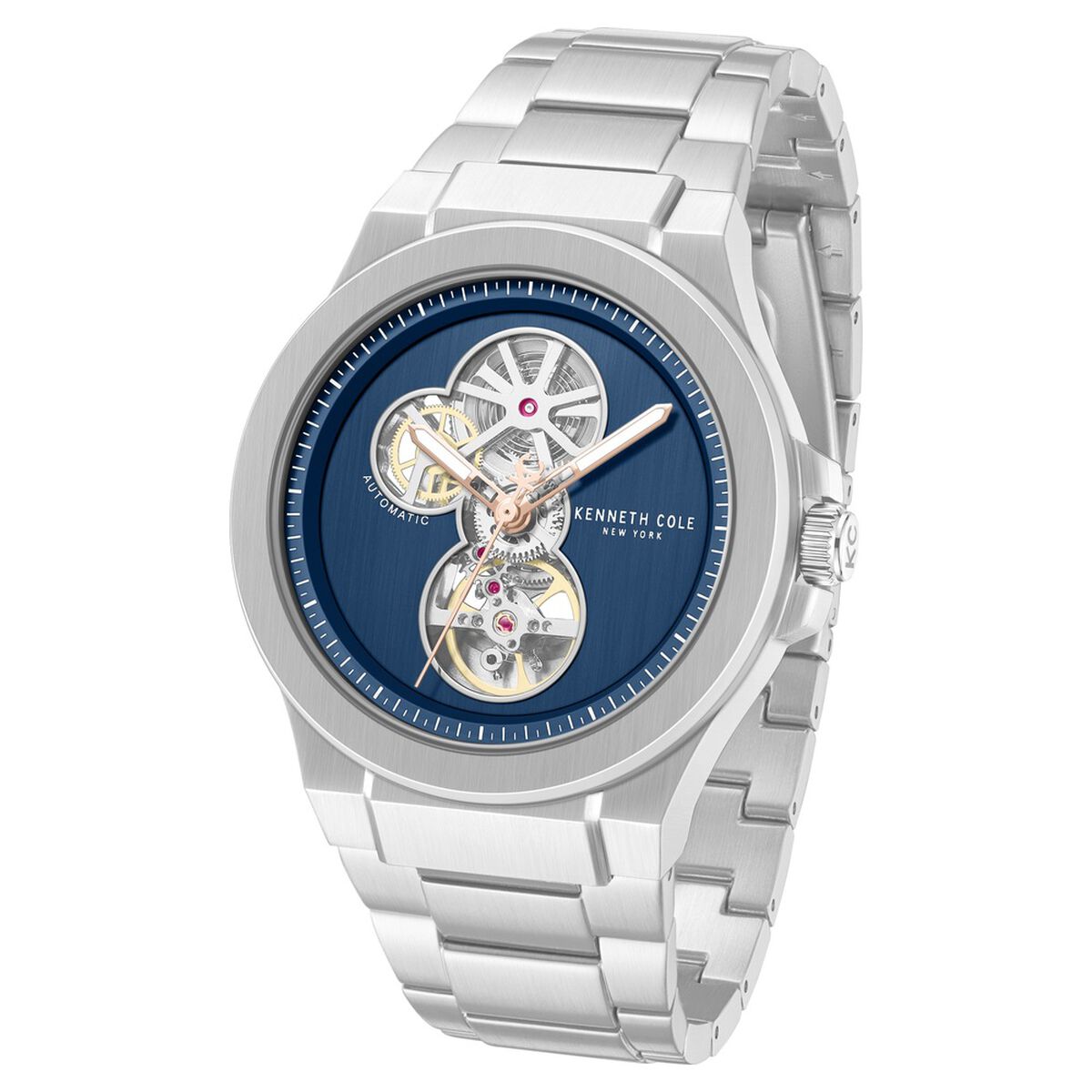 Kenneth Cole Blue Dial Silver Stainless Steel Strap Men's Watch KCWGY0098804MNW - view 2